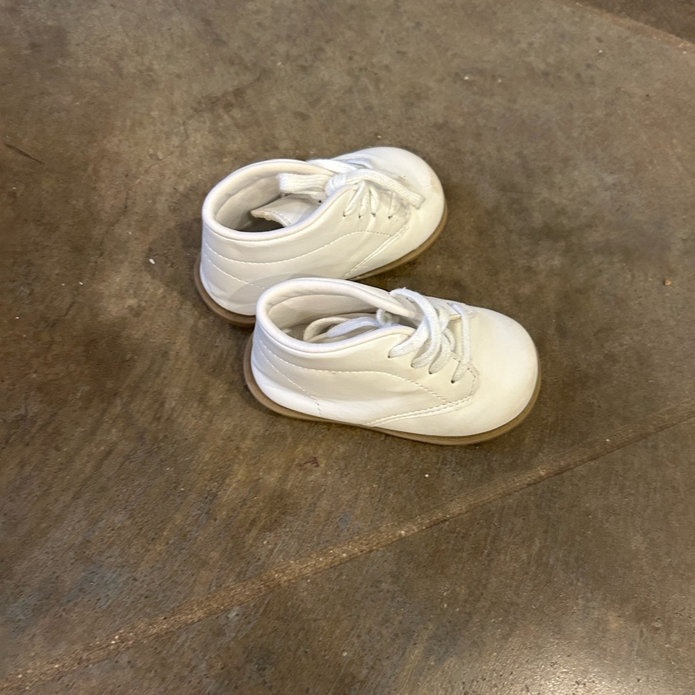 Classic White Kids Shoes
